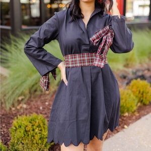 blaire dress in midnight